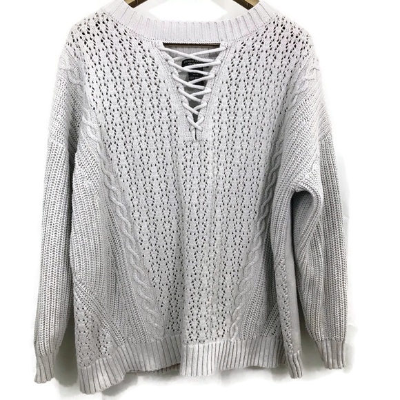 Prabal Gurung For Lane Bryant Sweaters - Prabal Gurung For Lane Bryant Open Knit Sweater
